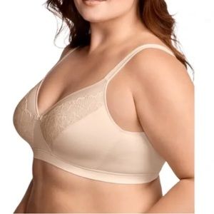 wire free nude wonderbra lace detail 42DDD